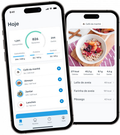 app diário alimentar